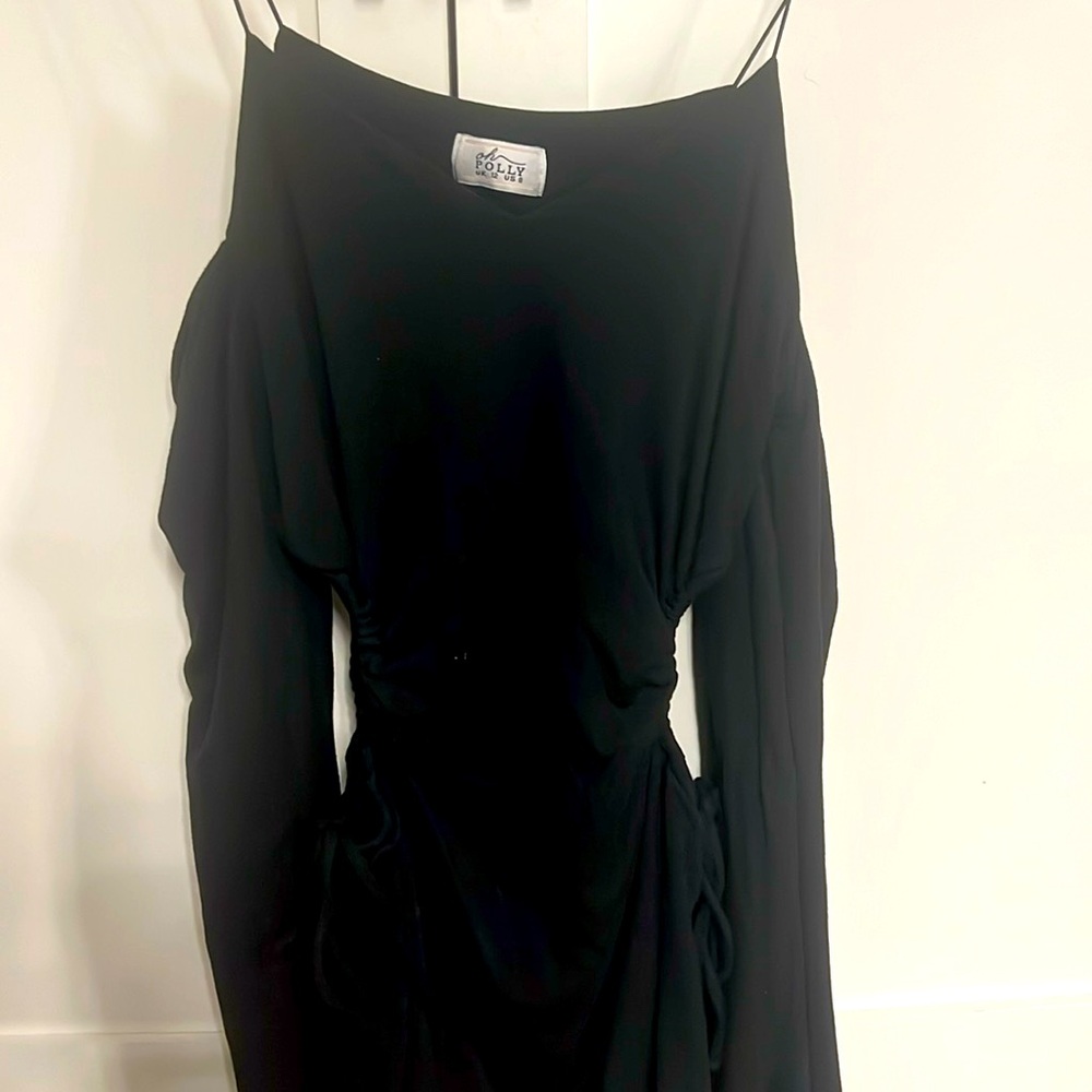 Oh Polly Black Mini Dress